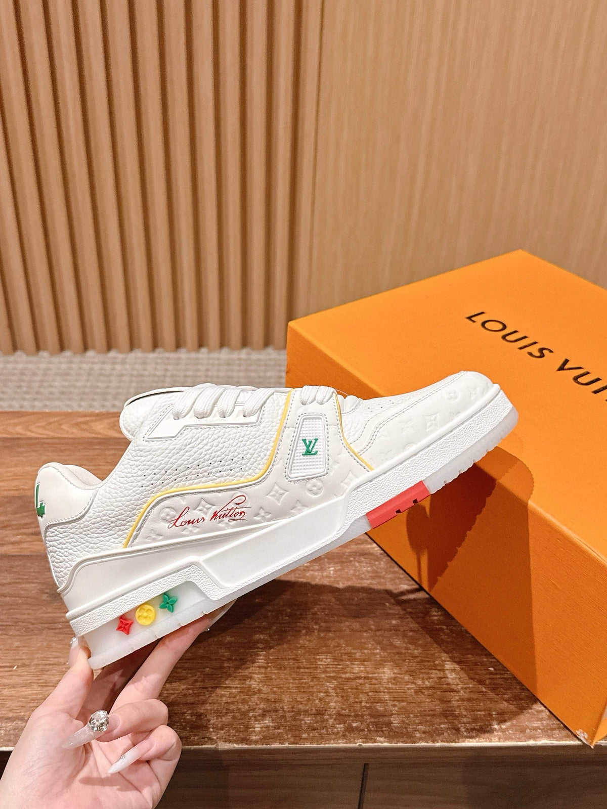 Trainer White Rainbow