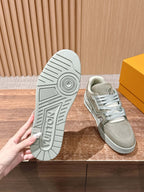 Trainer Black Textured