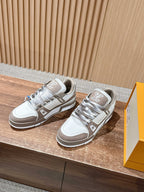 Trainer Grey and White