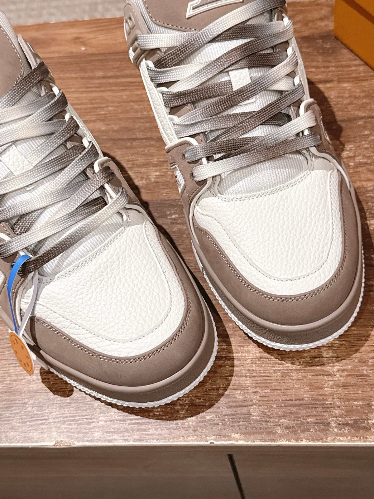 Trainer Grey and White