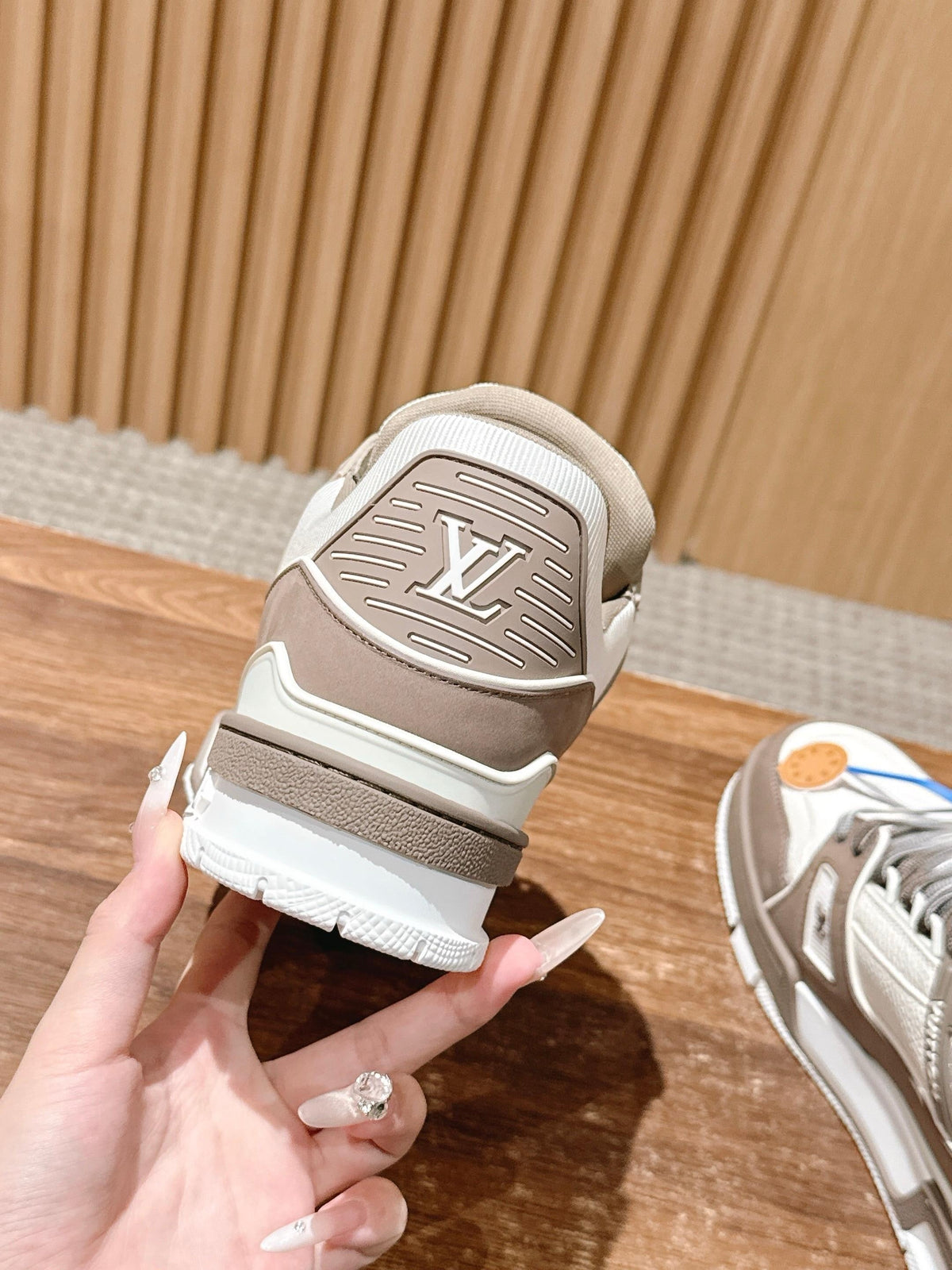 Trainer Grey and White