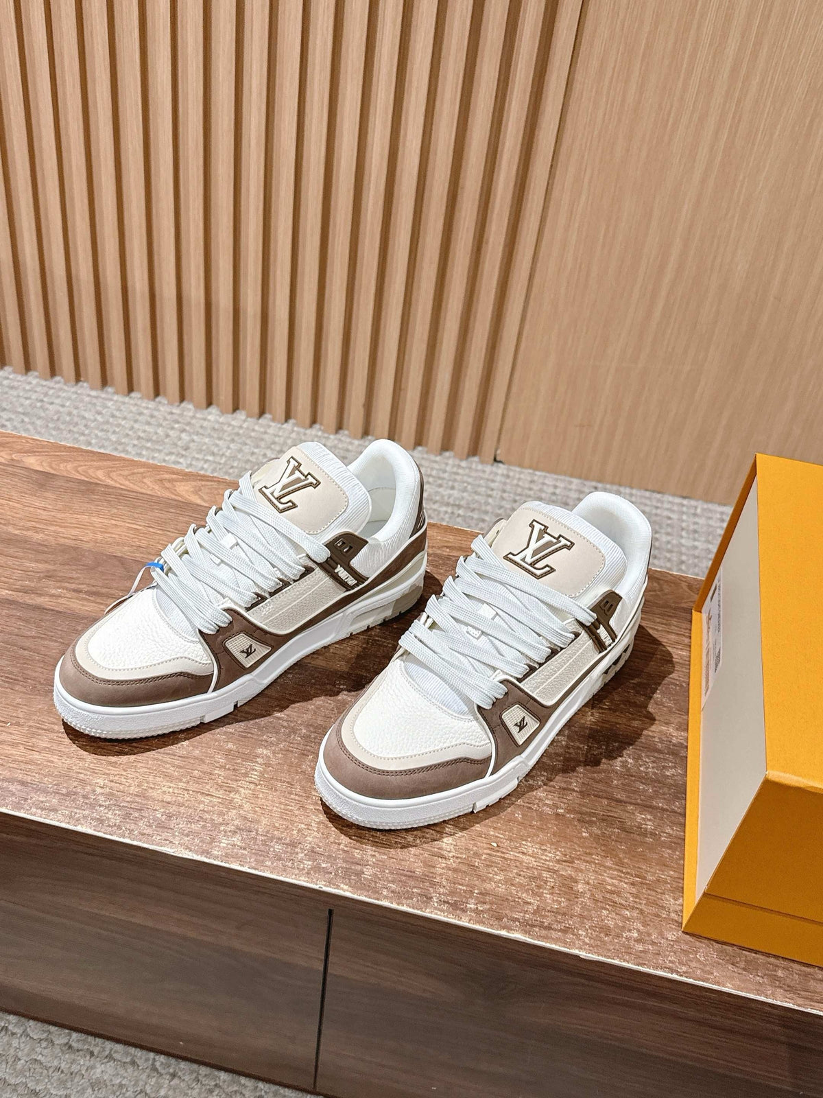 Trainer Grey and White