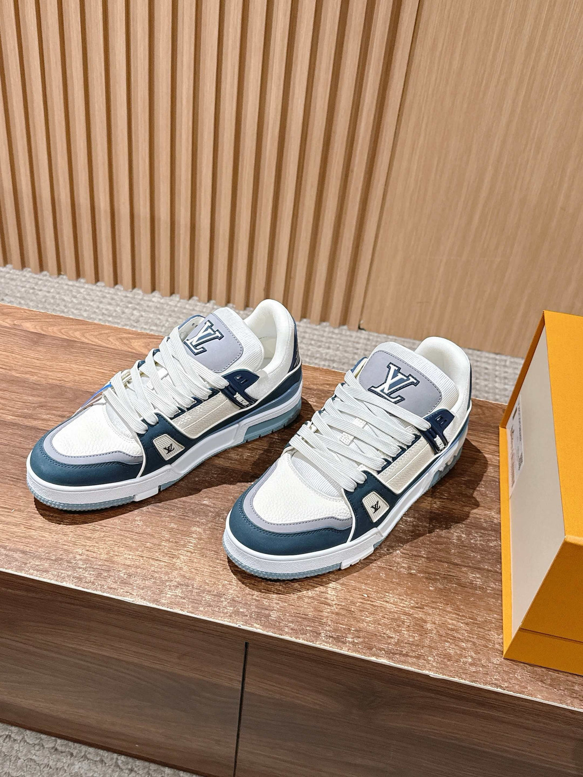 Trainer Grey and White