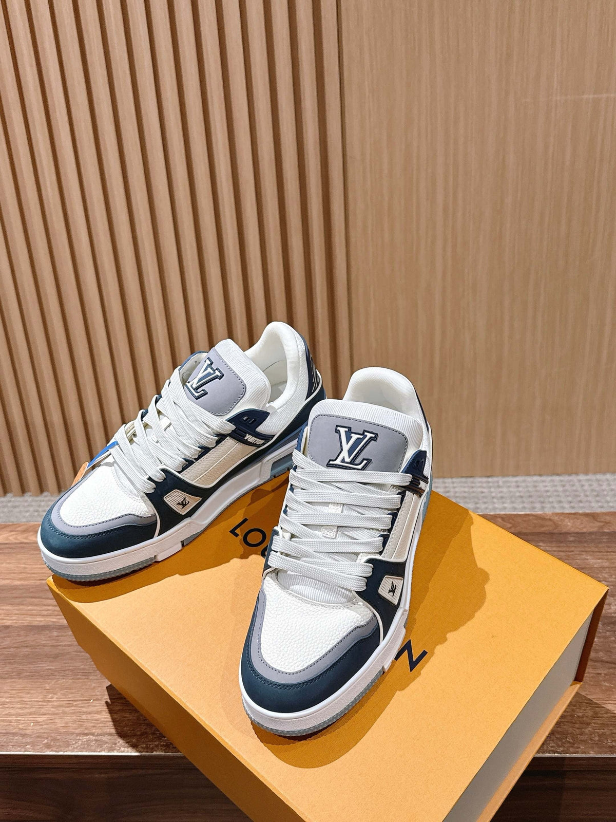 Trainer Grey and White