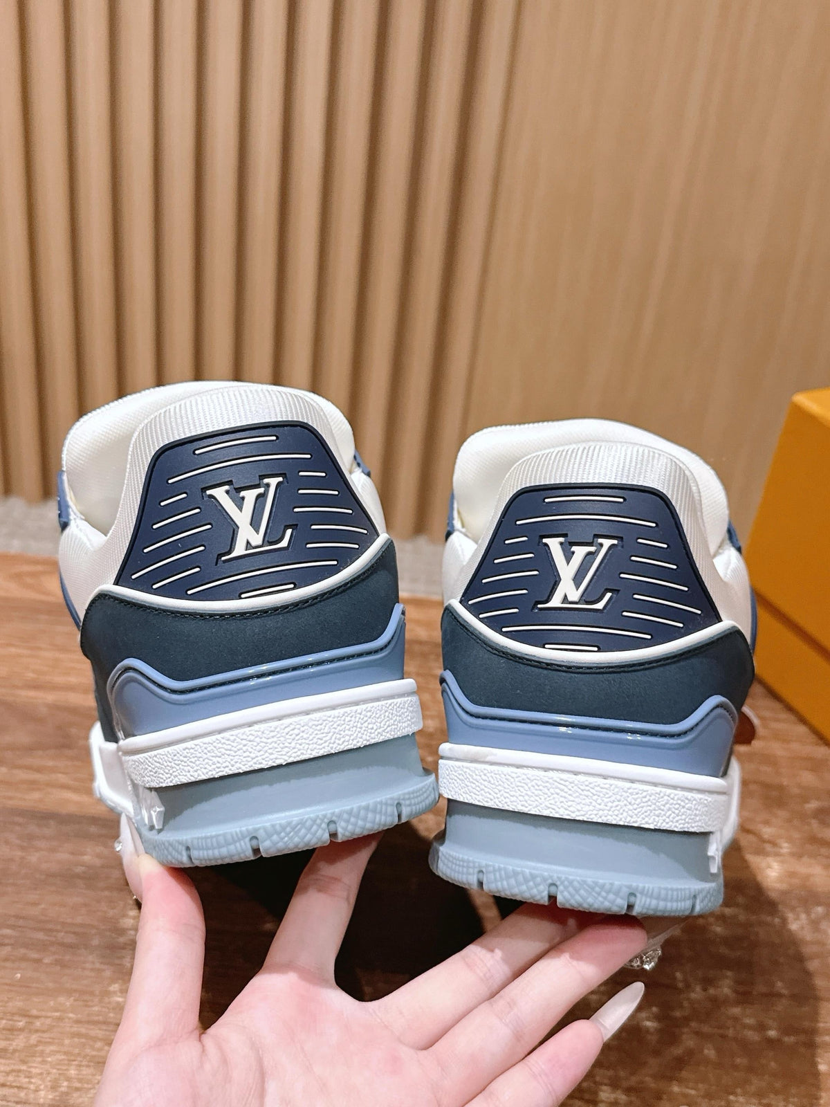 Trainer Grey and White