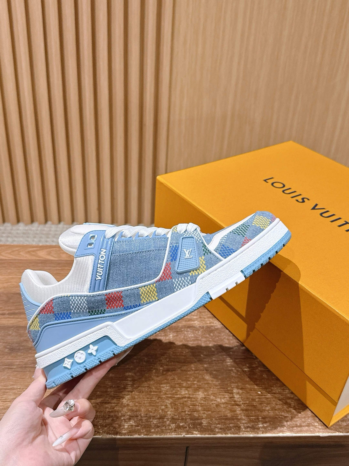 Trainer Monogram Denim