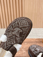 Mehrfarbige Mules