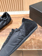 Pinker Leder-Low-Top mit Grafik – Damen