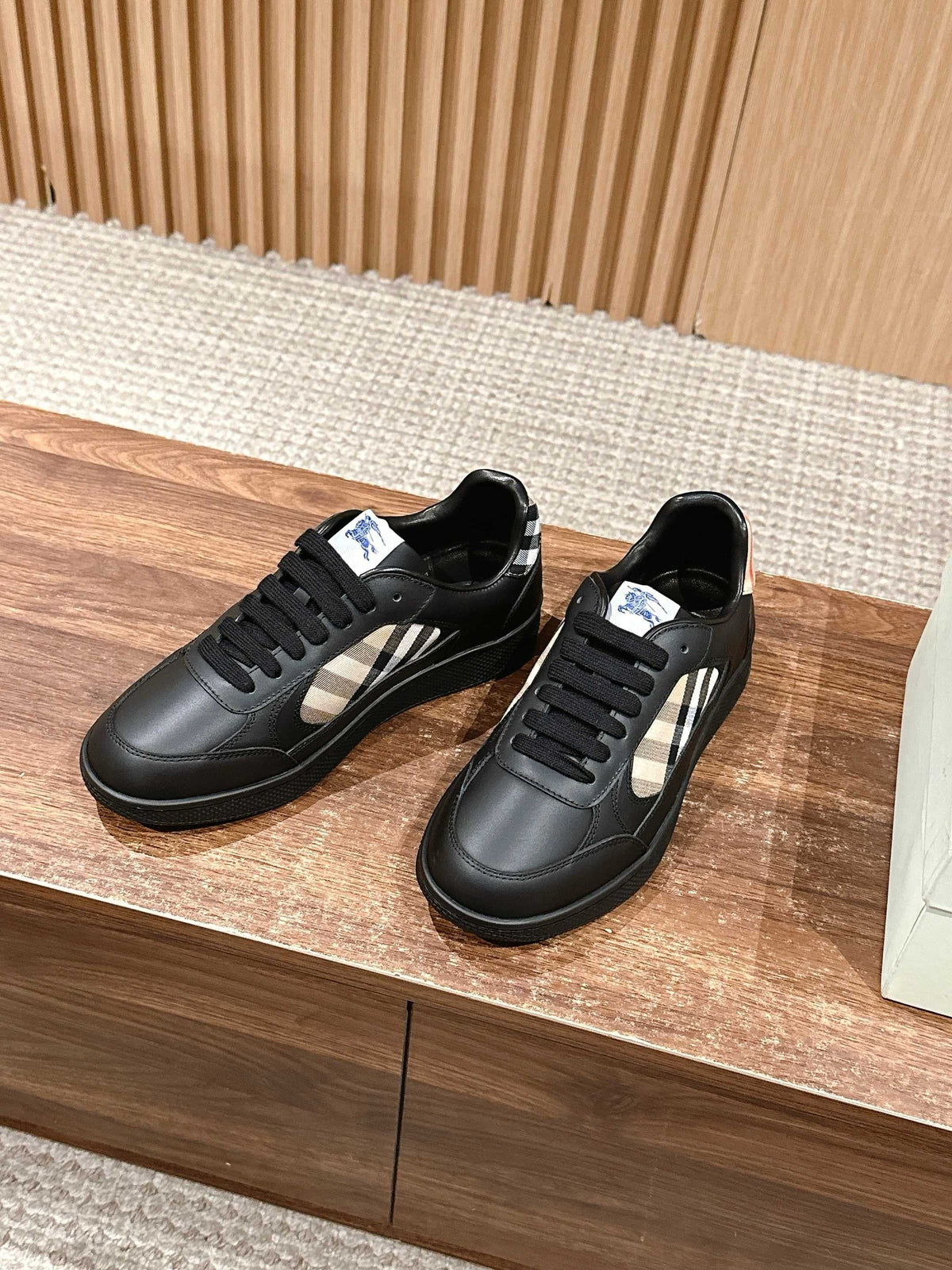 Black and White Sneakers