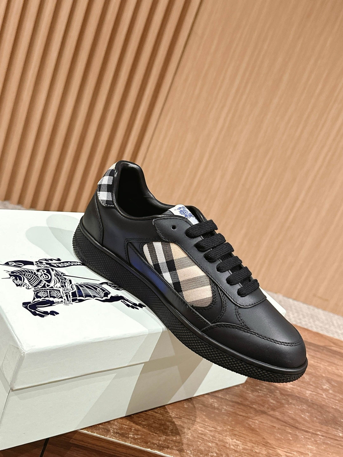 Black and White Sneakers