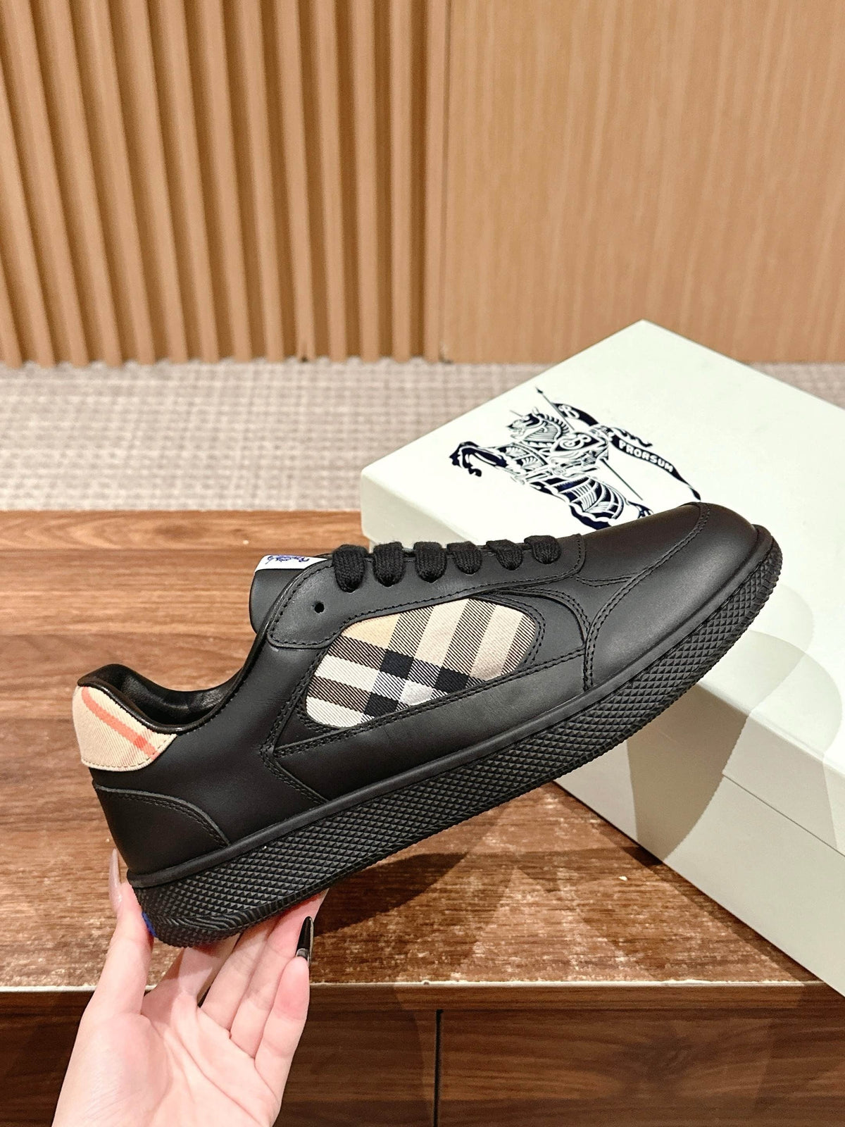 Black and White Sneakers