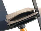 Mehrfarbige Clutch
