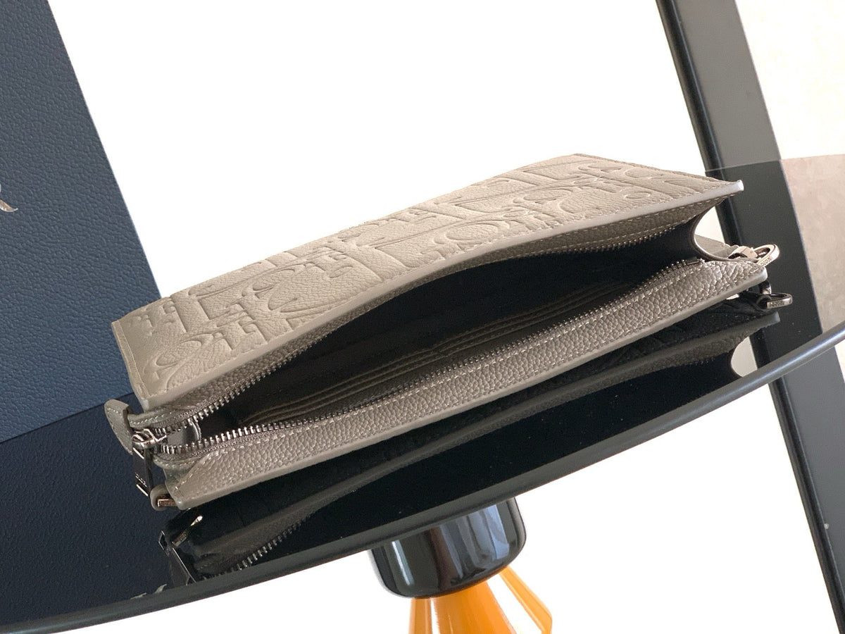 Mehrfarbige Clutch