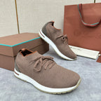 Camel Knit Tonal Low-Top - Men's