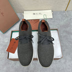 Camel Knit Tonal Low-Top - Men's