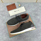 Camel Knit Tonal Low-Top - Men's