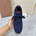 Camel Knit Tonal Low-Top - Men's