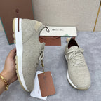 Blue Knit Contrast Sole Runner - Men's