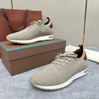 Blue Knit Contrast Sole Runner - Men's