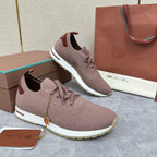 Blue Knit Contrast Sole Runner - Men's