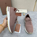 Blue Knit Contrast Sole Runner - Men's