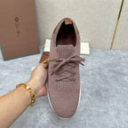 Blue Knit Contrast Sole Runner - Men's