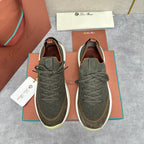 Olive Knit Chunky Sole Runner - Men's
