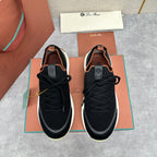 Olive Knit Chunky Sole Runner - Men's
