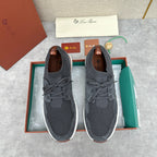 Grey Knit Tonal Runner - Men's