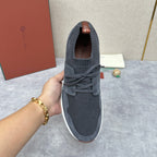 Grey Knit Tonal Runner - Men's