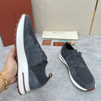 Grey Knit Tonal Runner - Men's