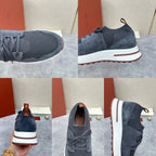 Grey Knit Tonal Runner - Men's