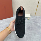 Grey Knit Contrast Sole Runner - Men's