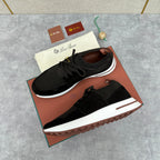 Grey Knit Tonal Runner - Men's
