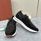 Grey Knit Tonal Runner - Men's