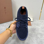 Grey Knit Panelled Runner - Men's