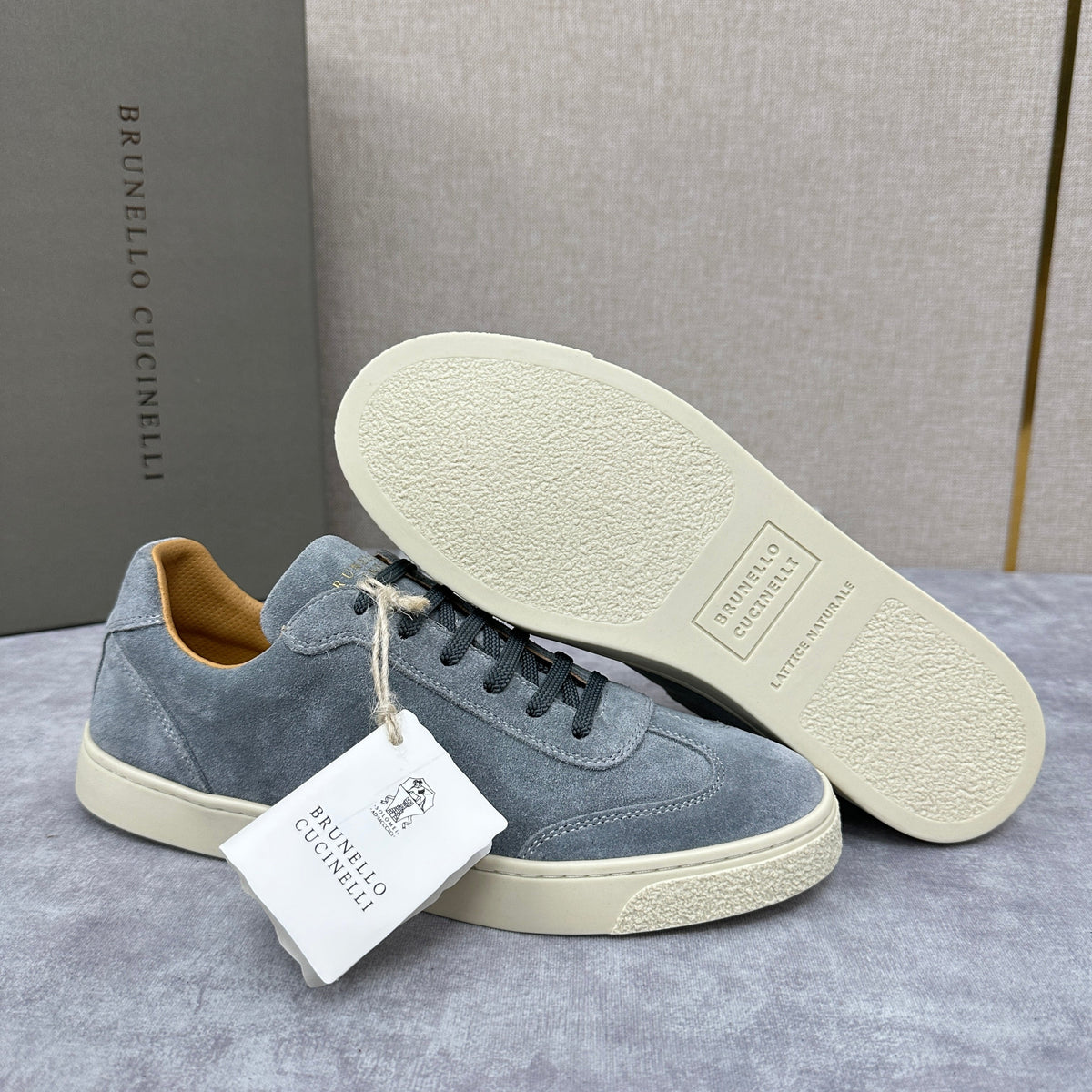 Blue Suede Cupsole Low-Top - Herren