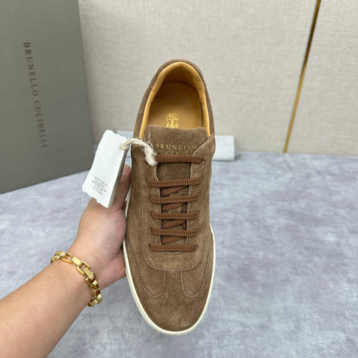 Blue Suede Cupsole Low-Top - Herren