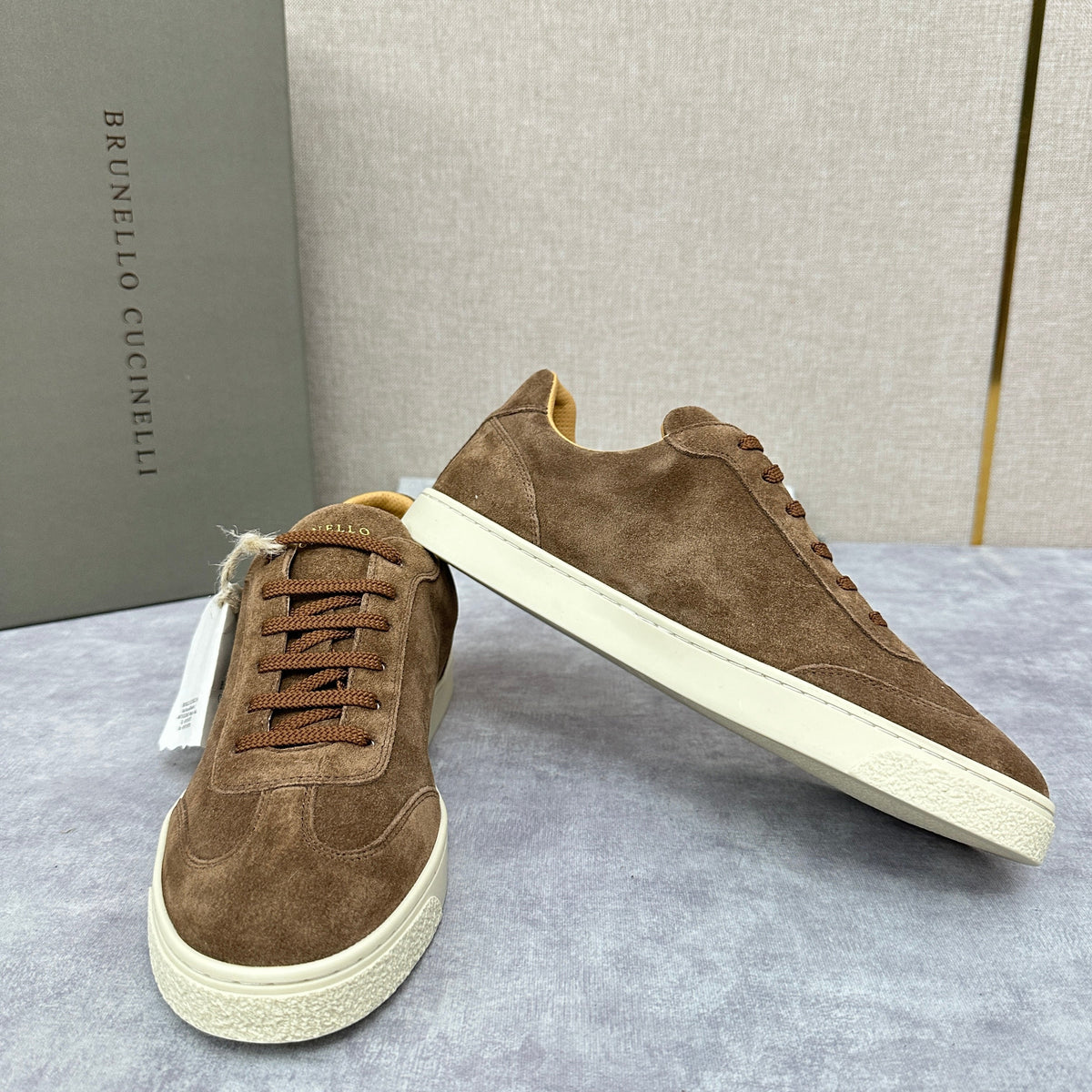 Blue Suede Cupsole Low-Top - Herren