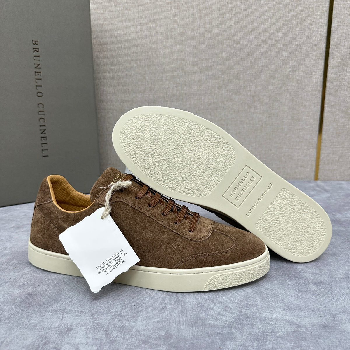 Blue Suede Cupsole Low-Top - Herren