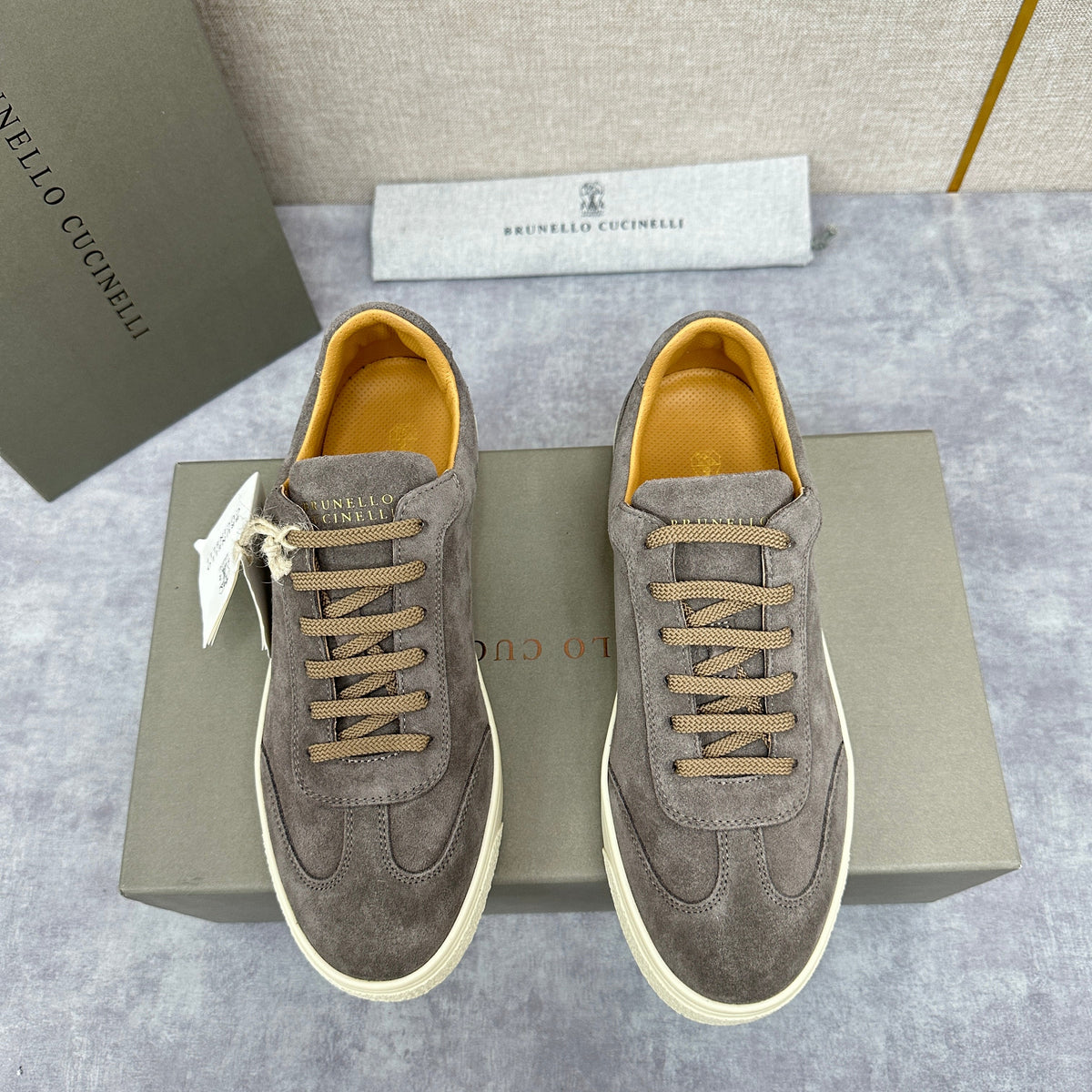 Blue Suede Cupsole Low-Top - Herren