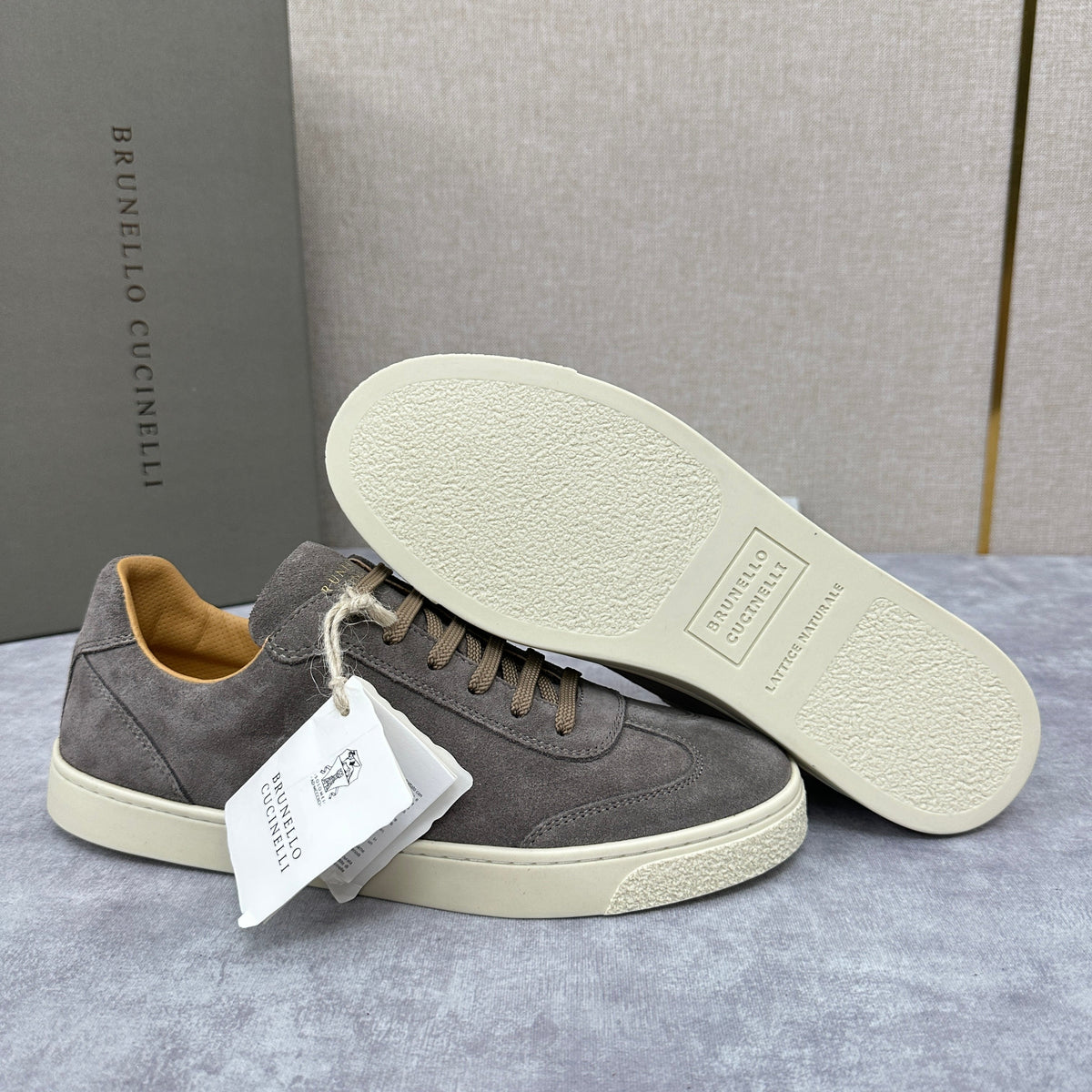 Blue Suede Cupsole Low-Top - Herren