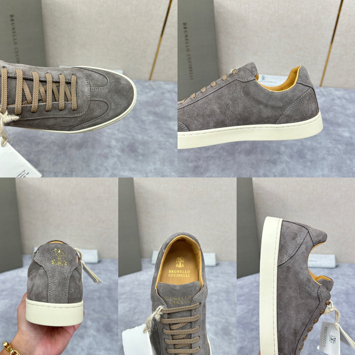 Blue Suede Cupsole Low-Top - Herren