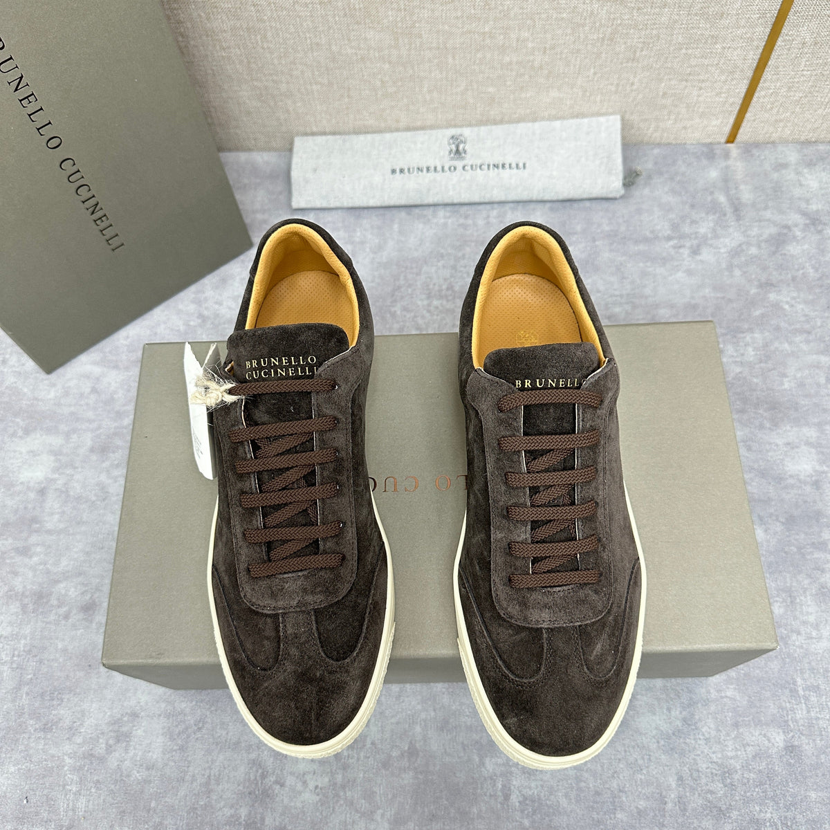 Blue Suede Cupsole Low-Top - Herren