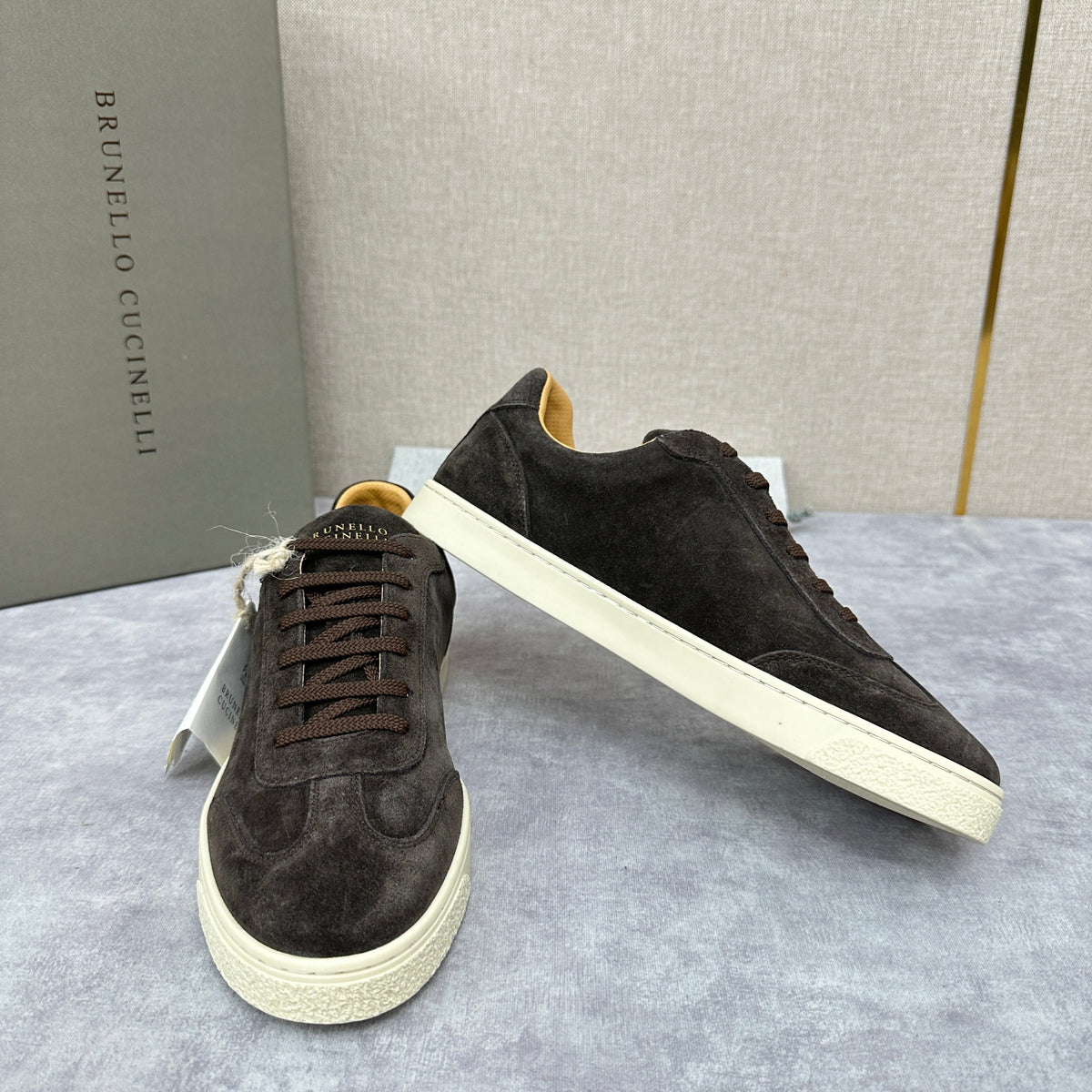 Blue Suede Cupsole Low-Top - Herren