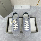 Niedrige Sneaker mit Cupsohle aus Wildleder – Herren