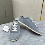 Niedrige Sneaker mit Cupsohle aus Wildleder – Herren
