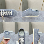 Niedrige Sneaker mit Cupsohle aus Wildleder – Herren
