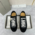 Niedrige Sneaker mit Cupsohle aus Wildleder – Herren