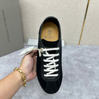 Niedrige Sneaker mit Cupsohle aus Wildleder – Herren